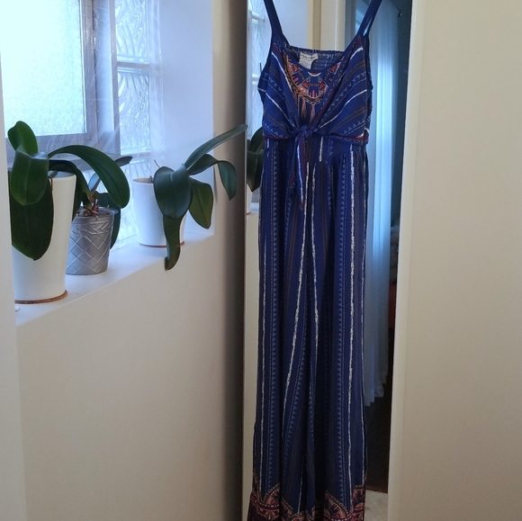 Boho Wide Leg Jumpsuit - Picture 2 of 7